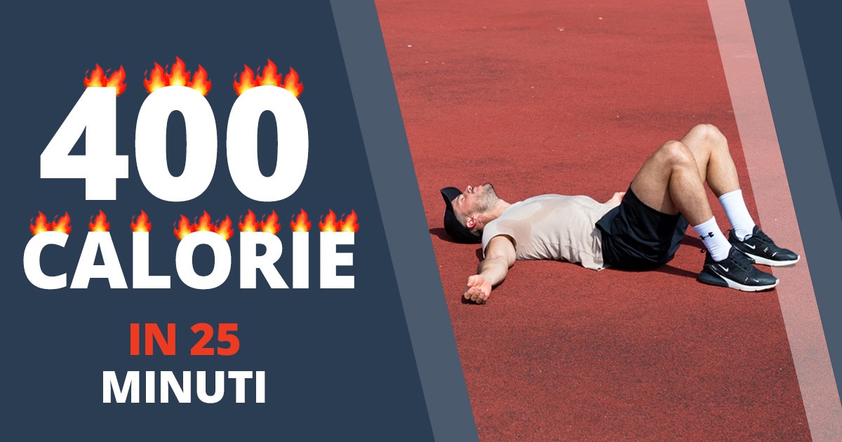 Circuit training – brucia 400 calorie in soli 25 minuti