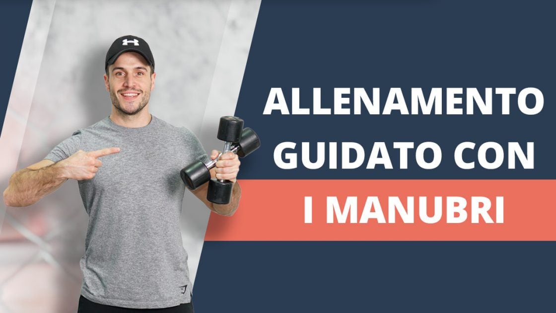 7 esercizi full body con i manubri – BONUS Allenamento guidato