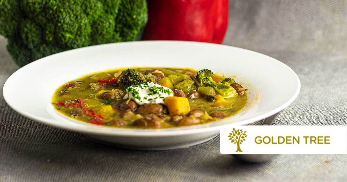 Stufato di fagioli con lenticchie