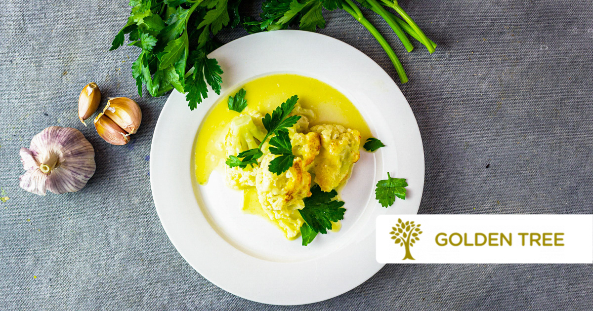 Cavolfiore gratinato in salsa di formaggio