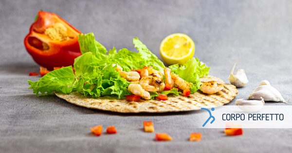 Tortilla di mare messicana con yogurt greco