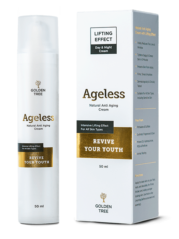 Ageless, la crema antirughe