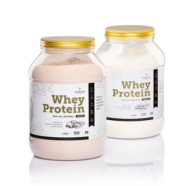 Le proteine naturali al 100% in polvere