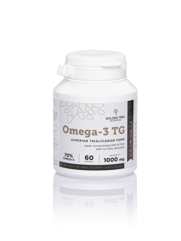 Routine quotidiana per la vitalità - Golden Tree Omega3 capsule