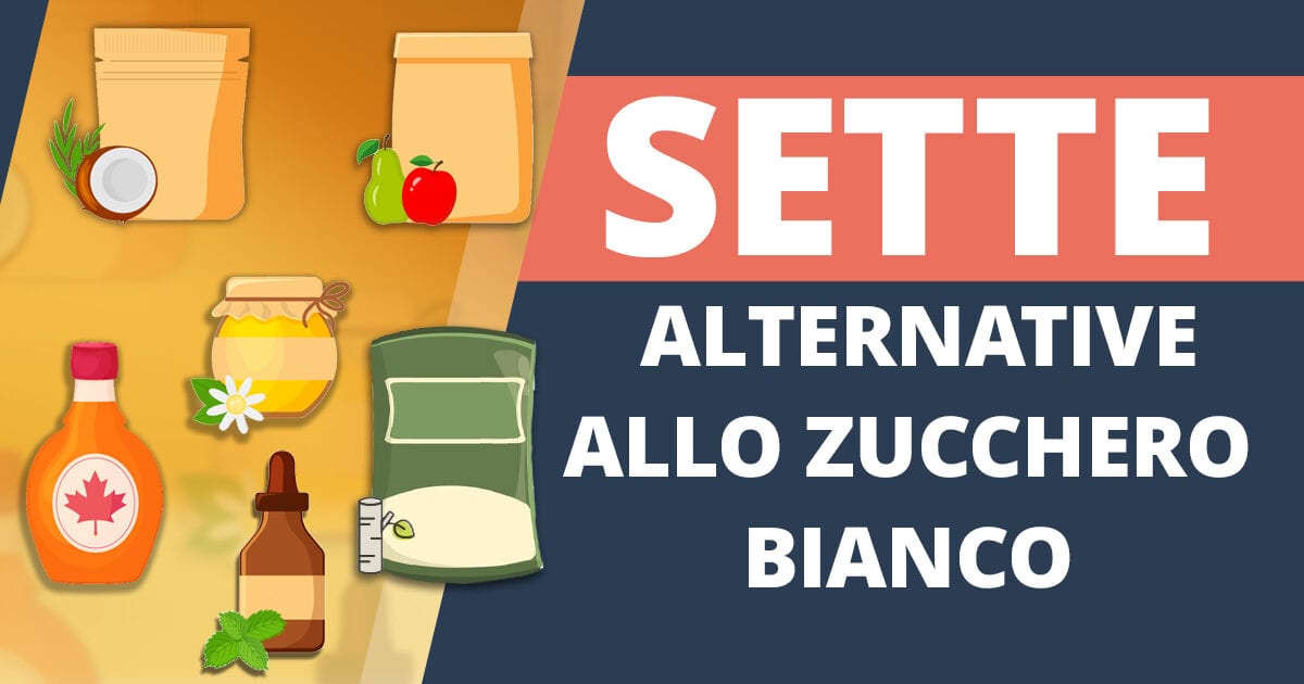 Sette alternative allo zucchero bianco
