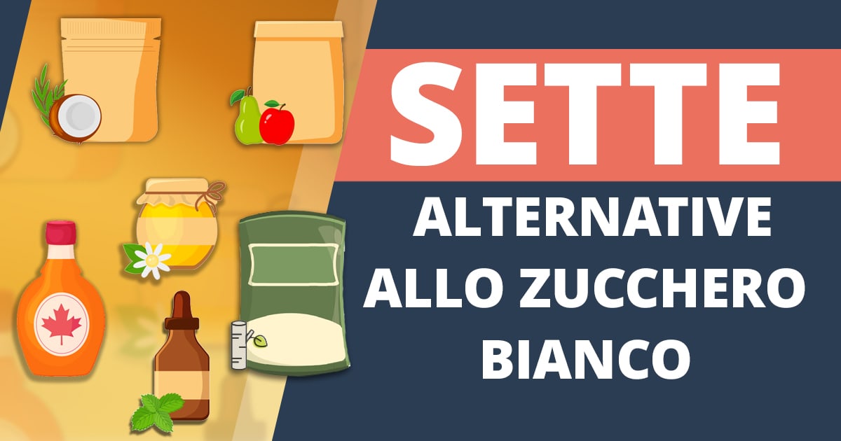 Sette alternative allo zucchero bianco